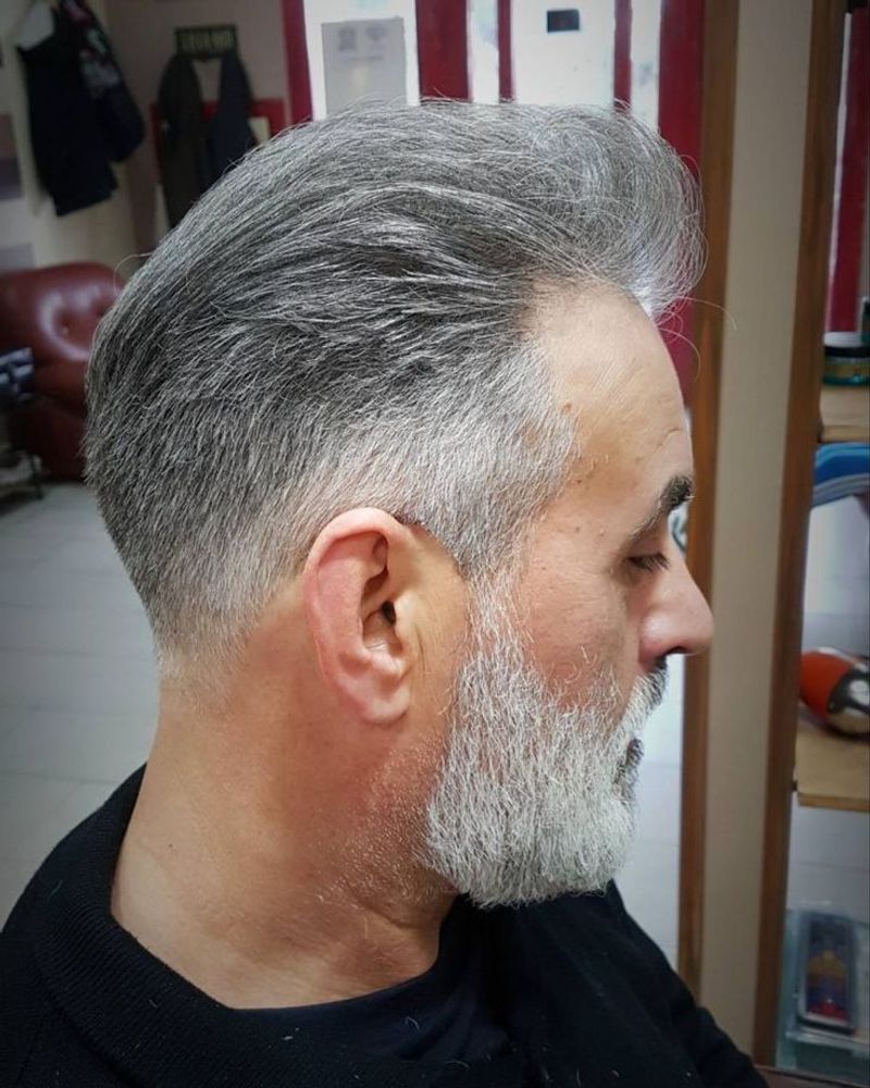 Slicked-Back Undercut