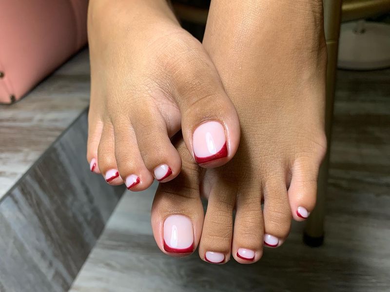 Colorful French Tips