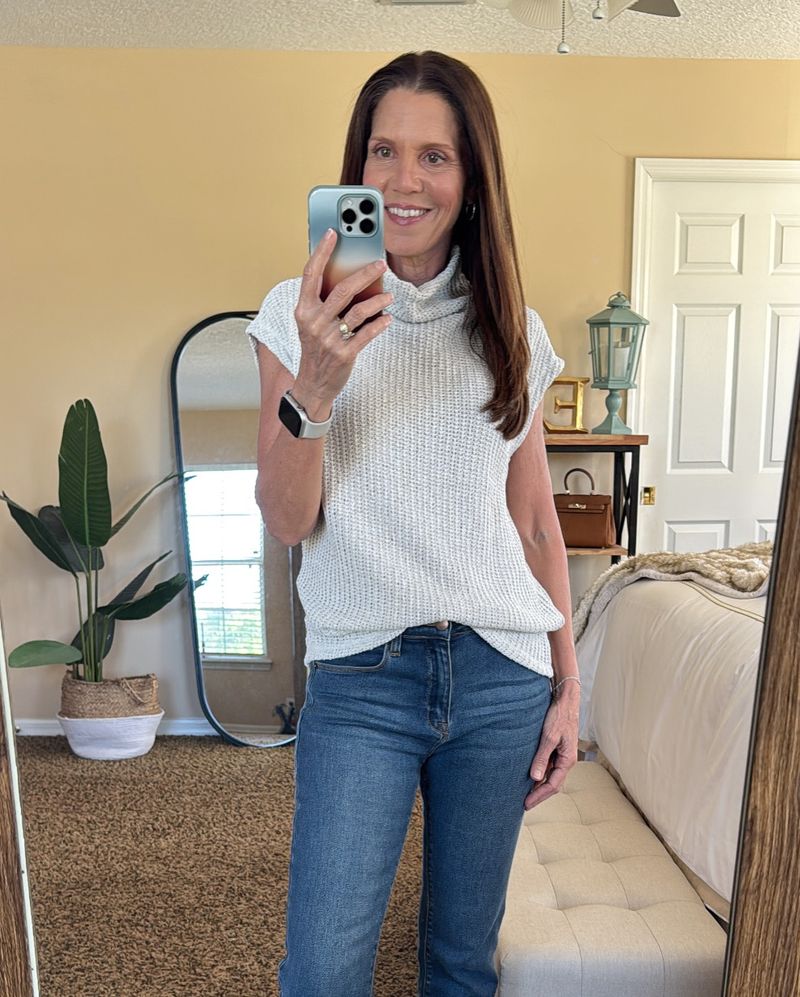 Cap-Sleeve Polished Tee