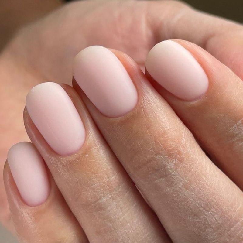 Matte Natural Nails