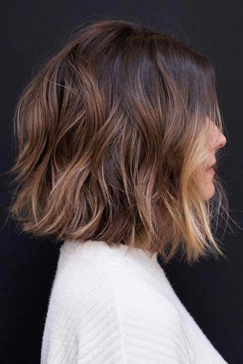 Subtle Ombré Choppy Bob