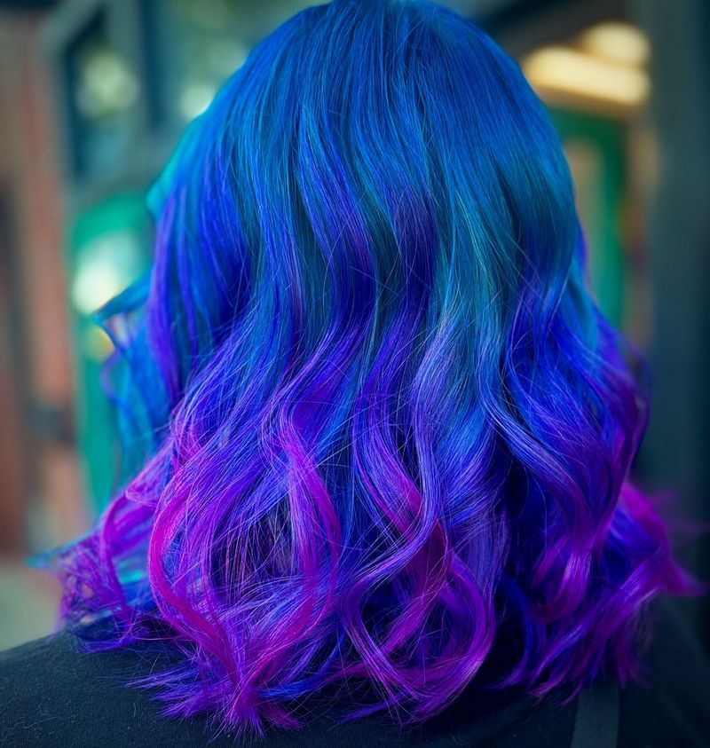 Midnight Galaxy Curls