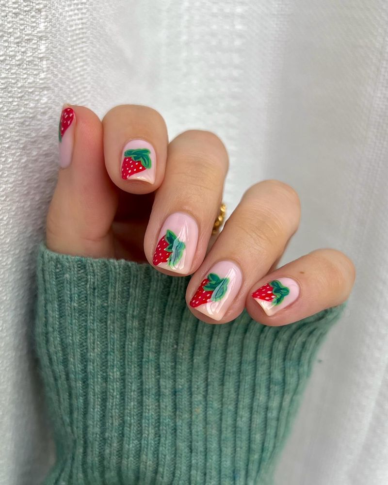 Vibrant Red and Green Color Combination