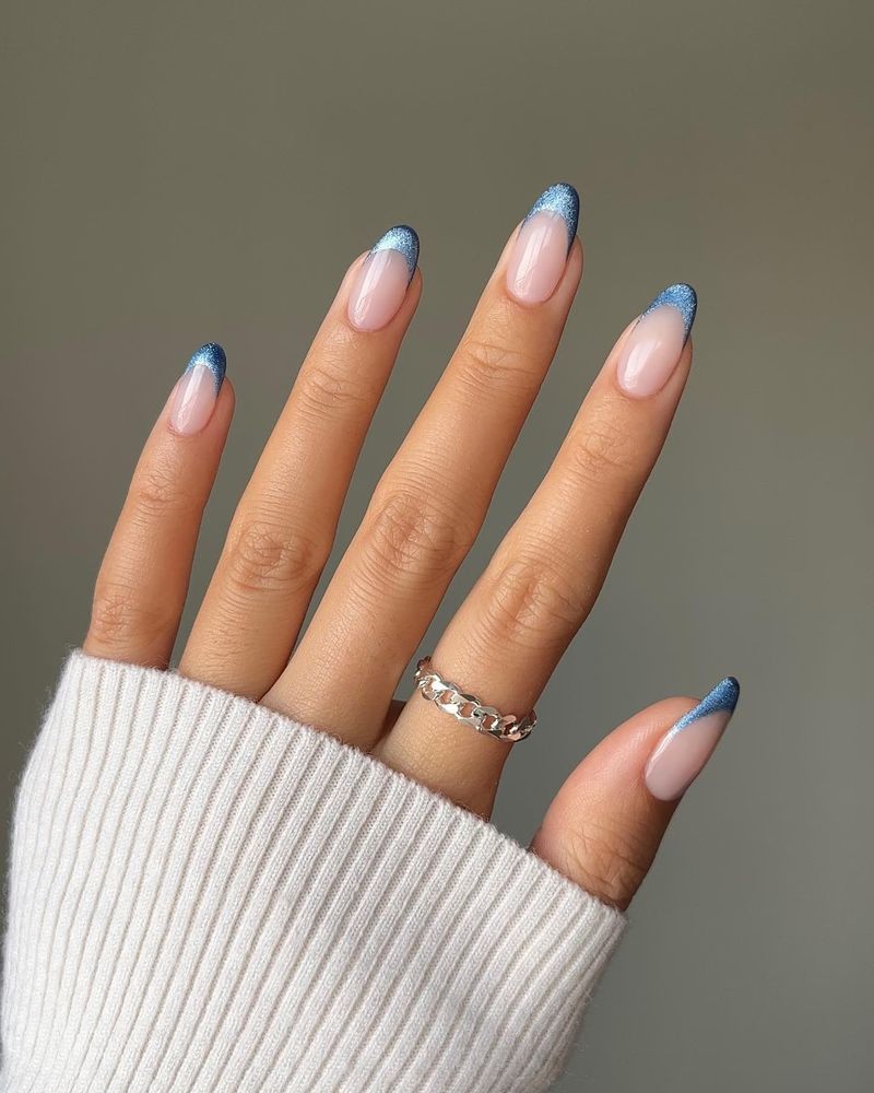 Glitter French Tips