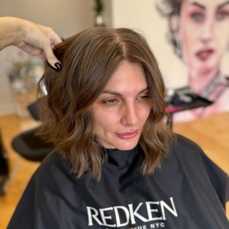 Feathered Layered Lob