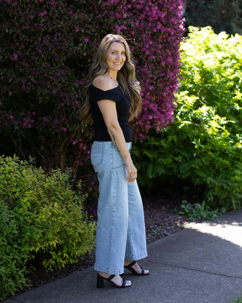 Off-Shoulder Flowy Top