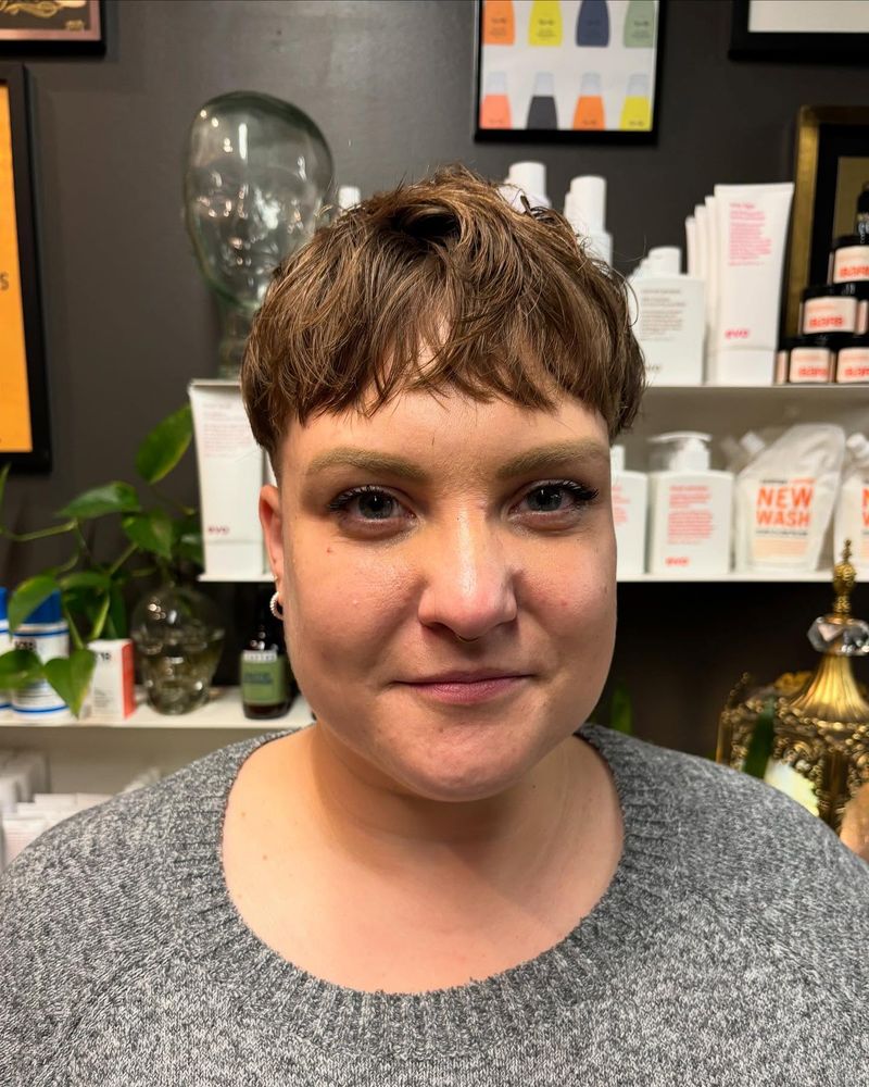 Textured Bowl Cut