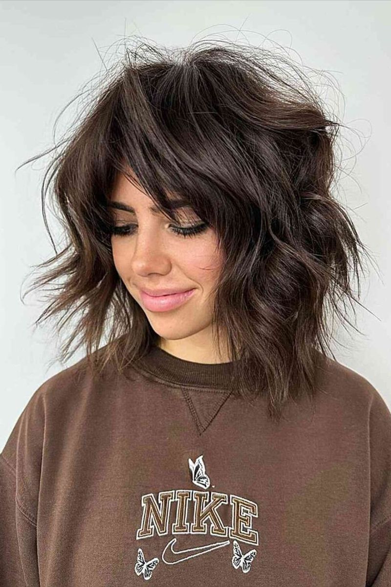 Shag-Inspired Choppy Lob