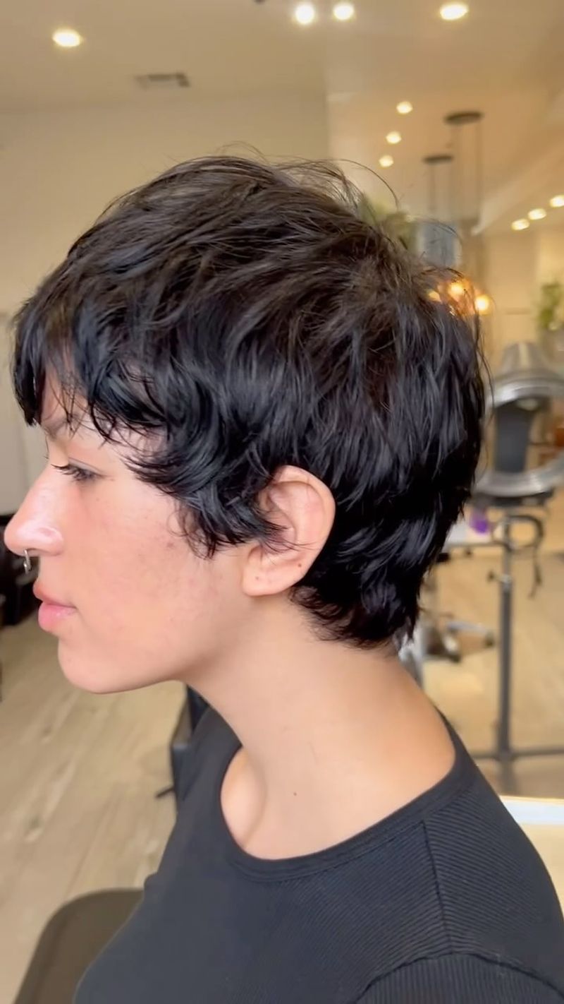 Shaggy Pixie Cut