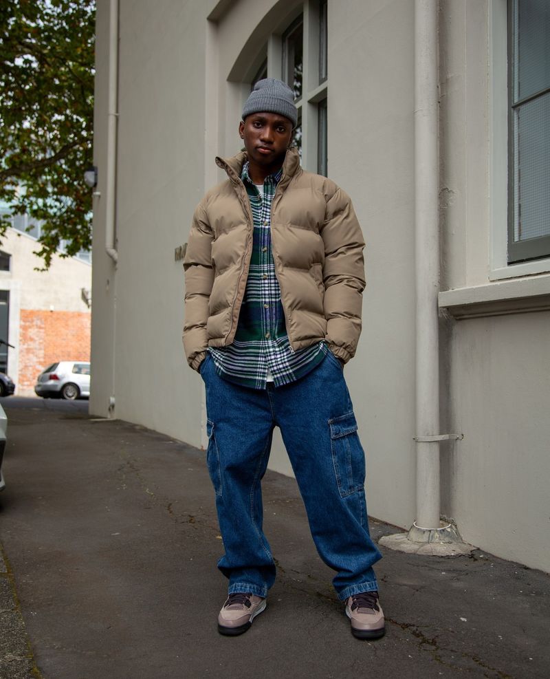 Puffer Jacket & Beanie