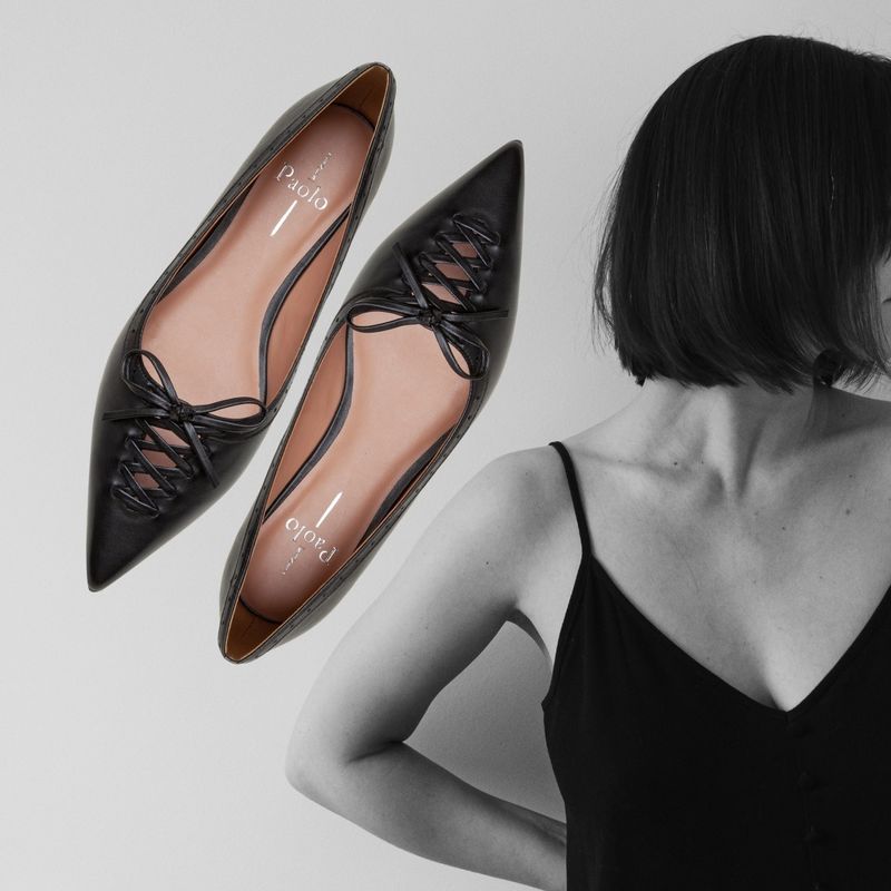 Soft Pointed-Toe Flats: Elongating Without Elevating
