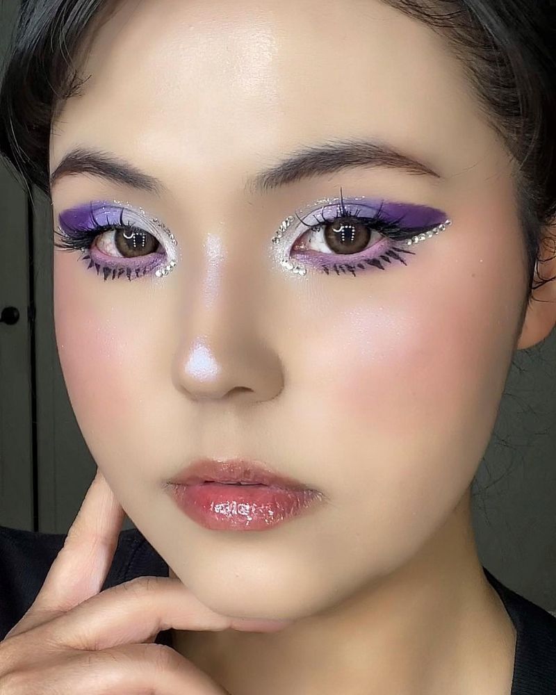 Purple Mascara Surprise