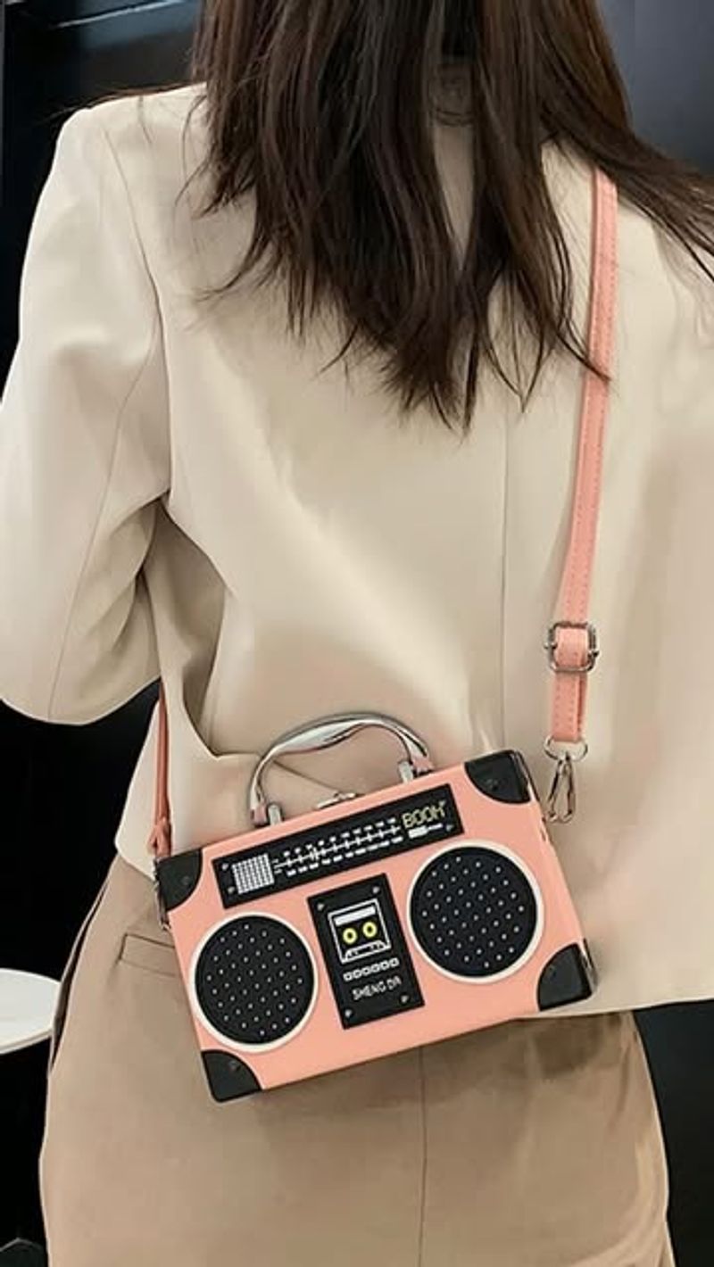 The Vintage Radio Crossbody
