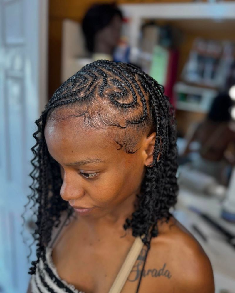 Cornrow Bob