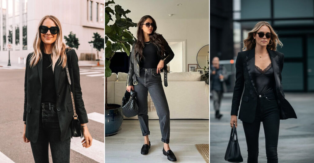 10 Chic Black Jeans Outfits Every Woman Needs To Try In 2025