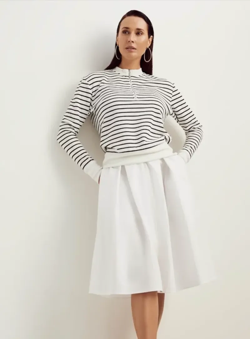 Nautical Charm with Striped Tees