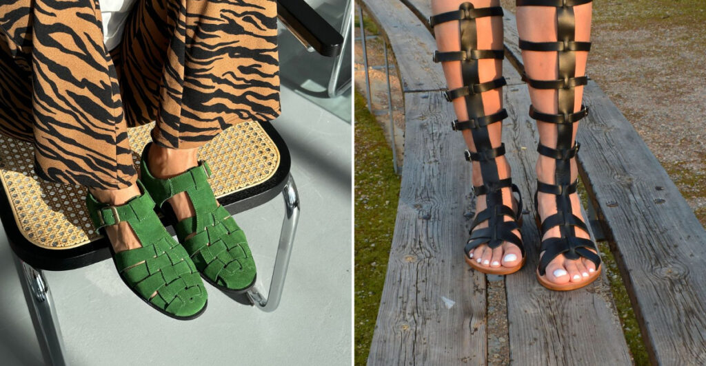 10 Sandals That Feel So Last Season & 10 That Are Right On Trend