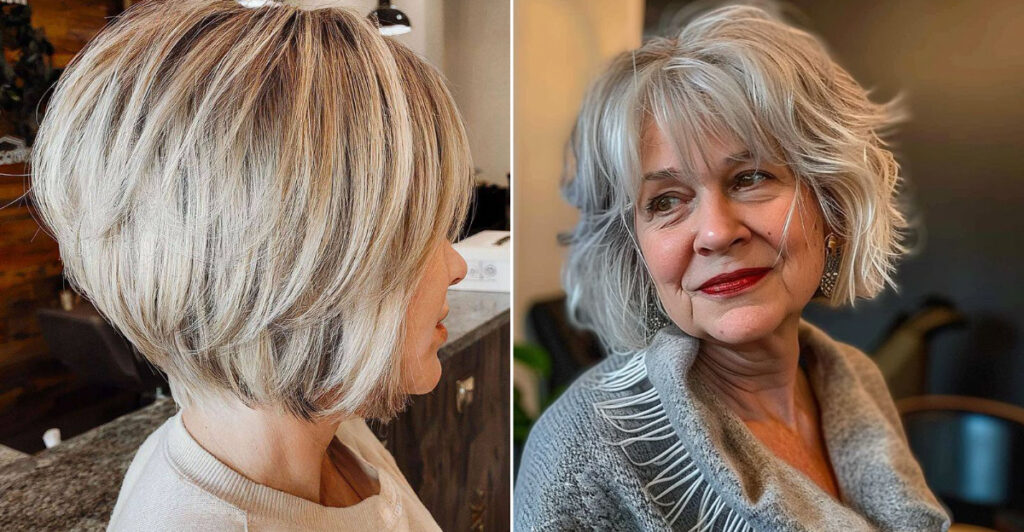 15 Hairstyles Women Over 60 Should Avoid If They Have A Round Face