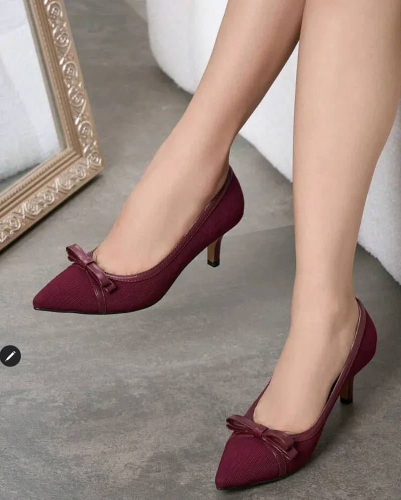 Classic Suede Pumps