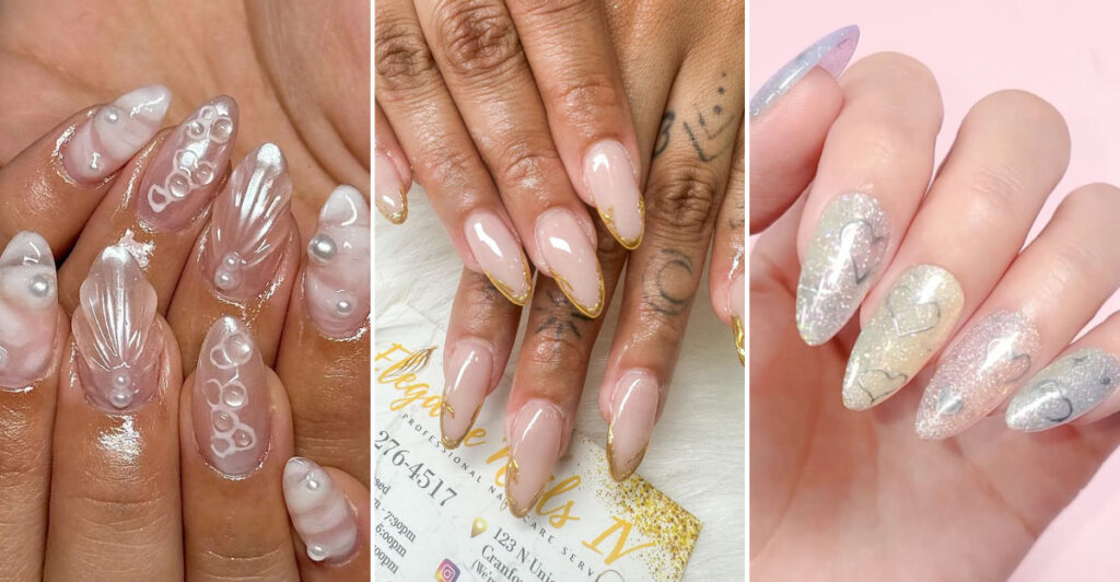 17 Chic Glass Nails That Catch The Light Like Magic