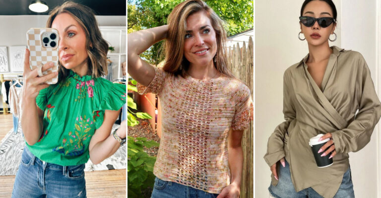 20 Blouses Everyone Will Be Pairing With Jeans This Spring
