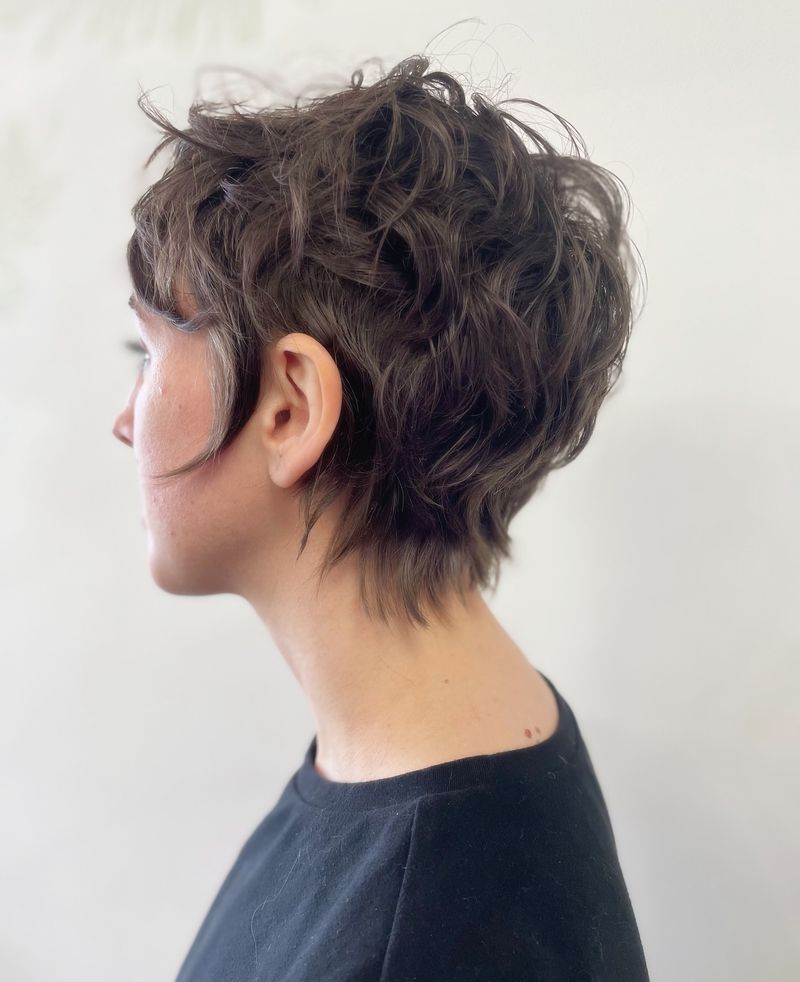 Textured Pixie Cut
