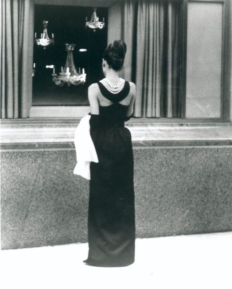 Audrey Hepburn's Black Givenchy in Breakfast at Tiffany's