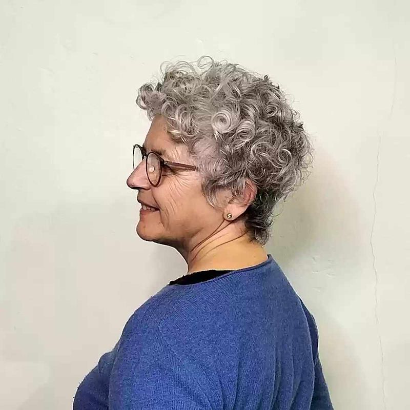 Tapered Curly Cut