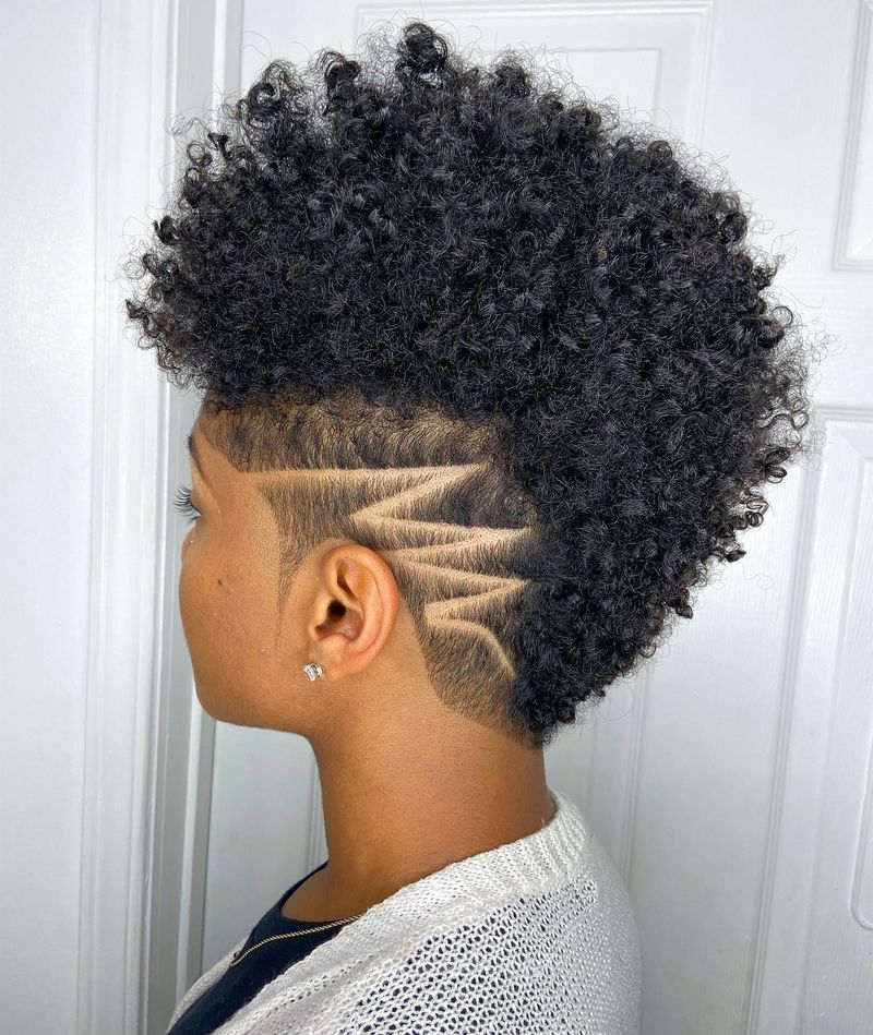 Tapered Afro Cut