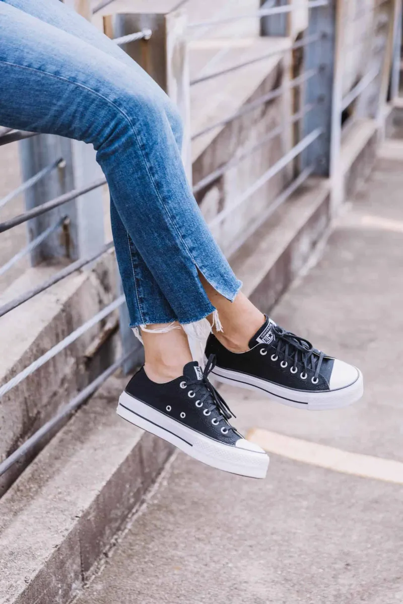 Chunky Platform Sneakers: Height at a Cost