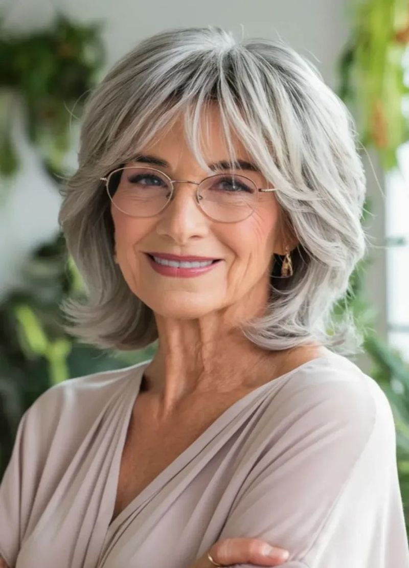 Layered Cut with Wispy Bangs