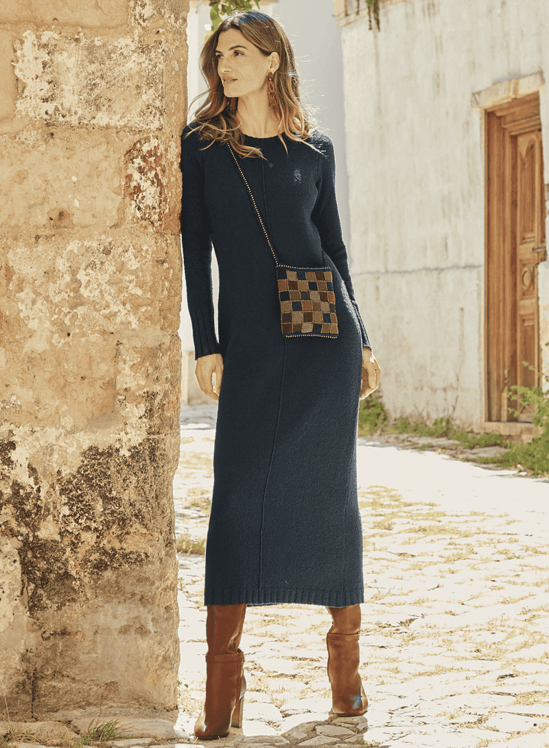 Midi Sweater Dress: Cozy Without Bulk