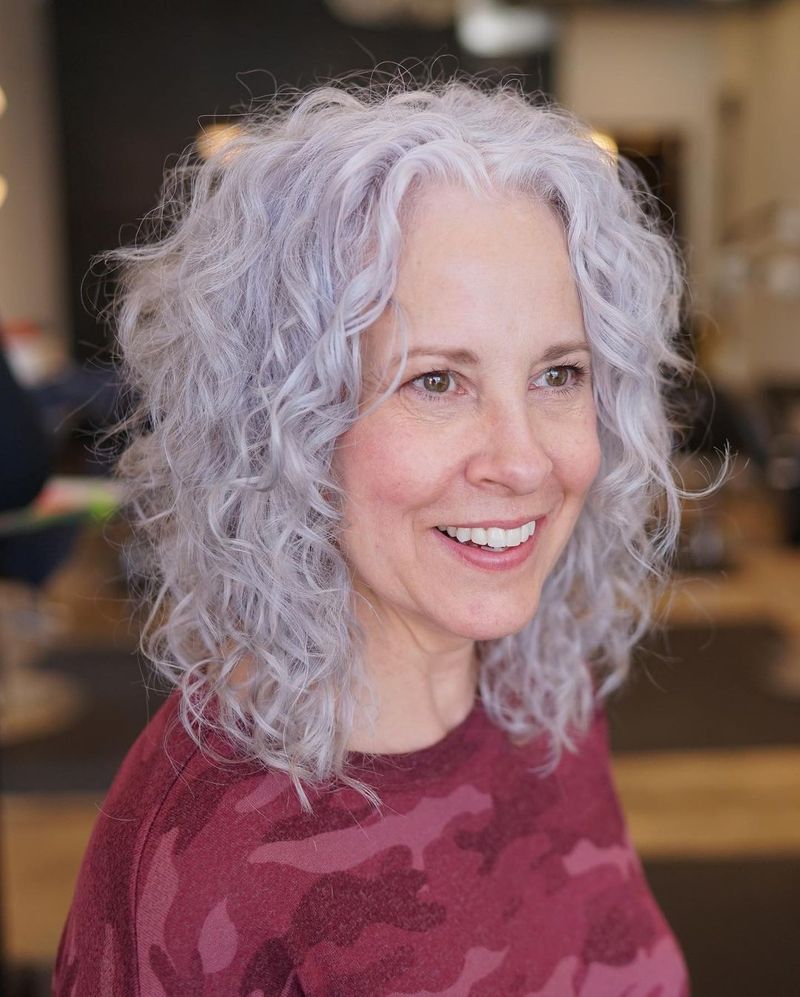 Soft Perm with Loose Curls