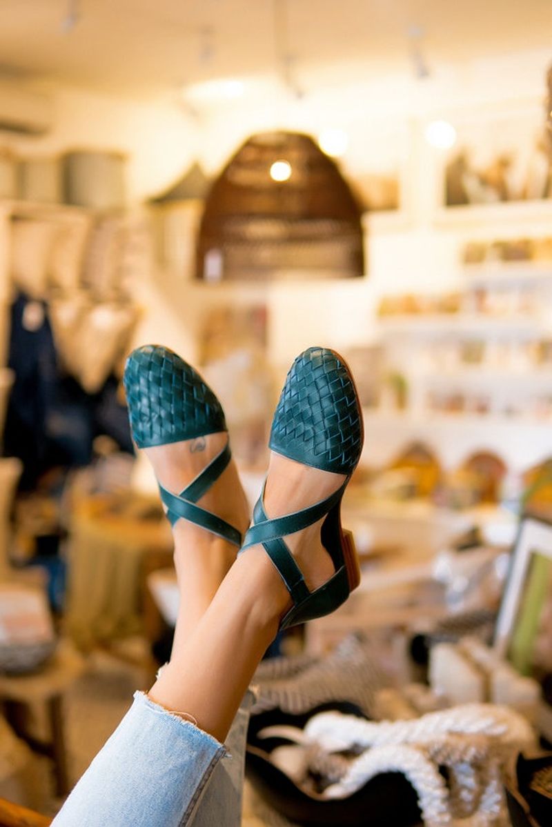 Navy and Emerald Flats: The New Neutrals