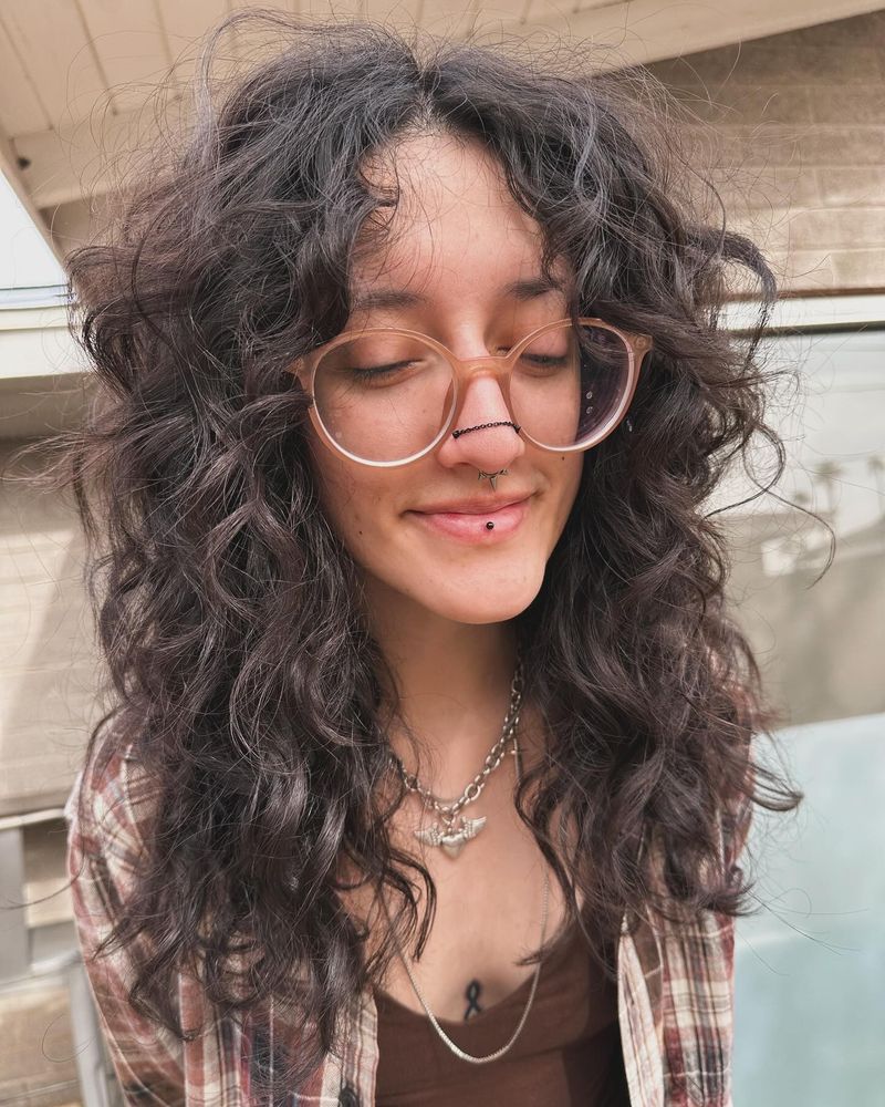 Air-Dried Shag Cut