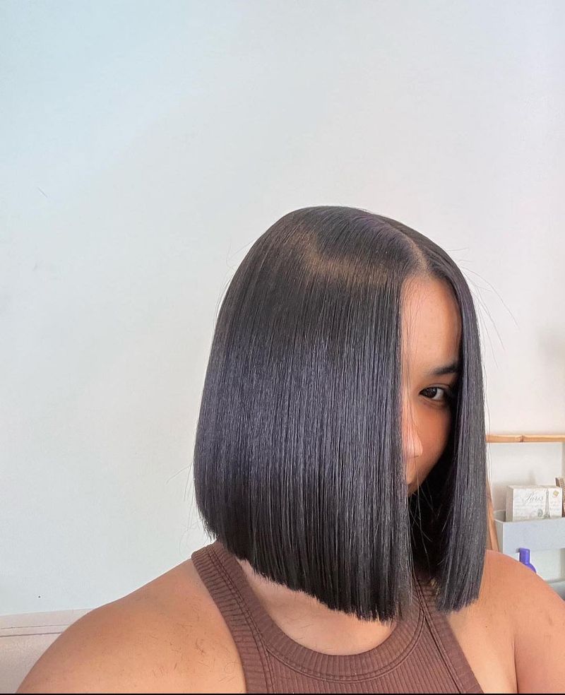 Soft Blown-Out Bob