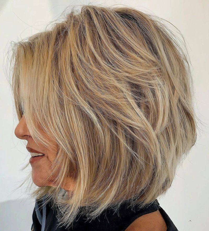 Sleek One-Length Bob
