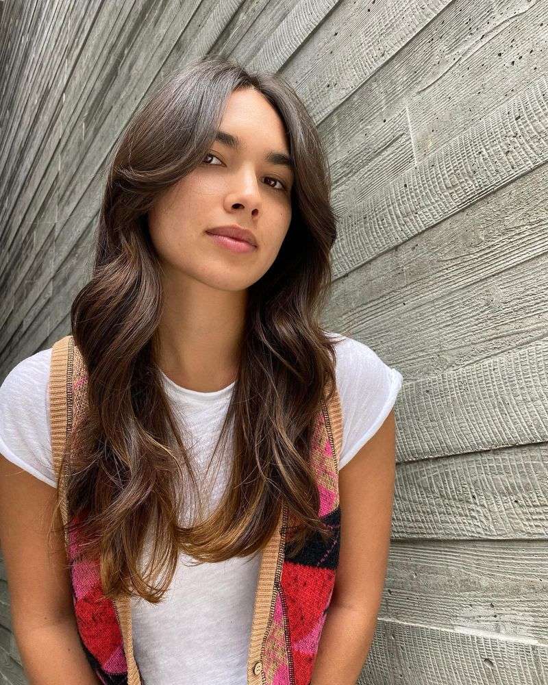 Heavy Curtain Bangs