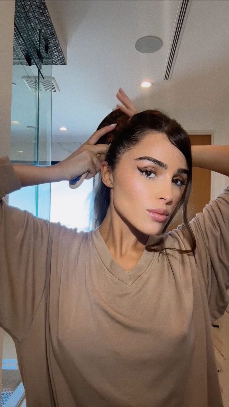 Slicked-Back Bun