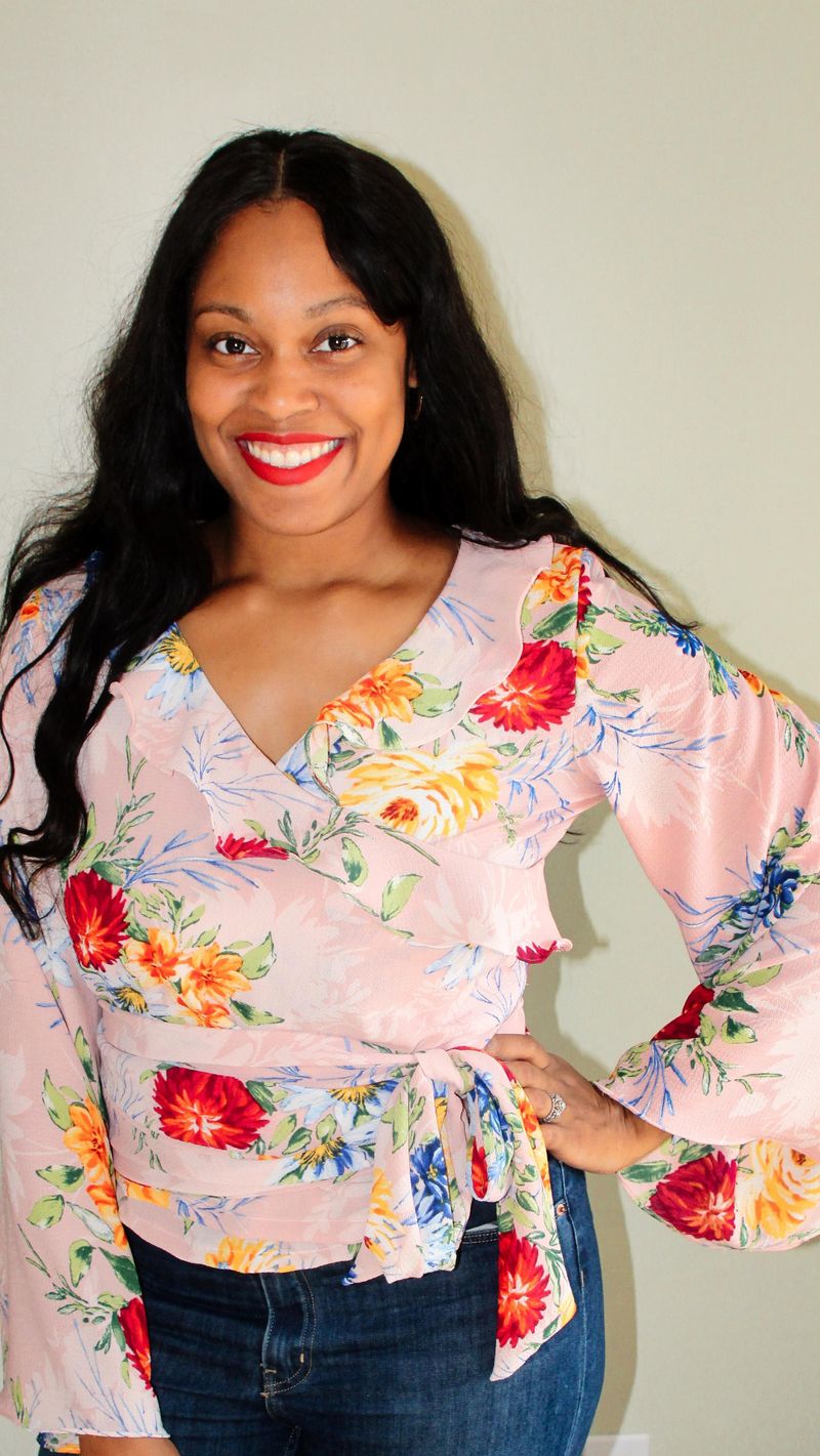 Flattering Wrap Tops