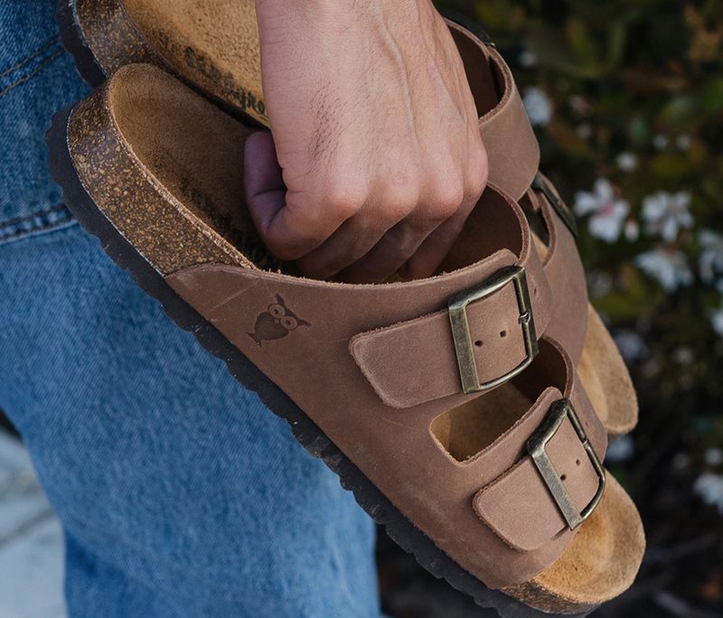 Minimalist Cork-Lined Flats