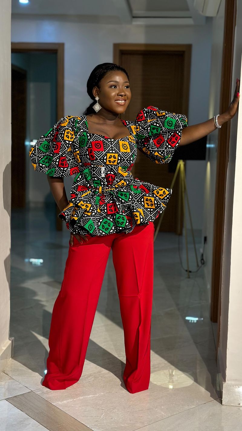 Peplum Blouse