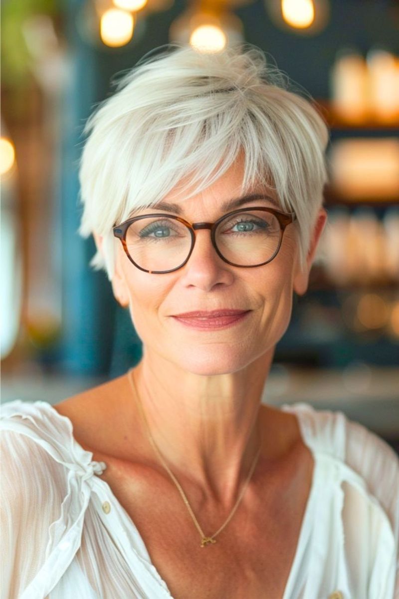 Textured Crop with Long Top