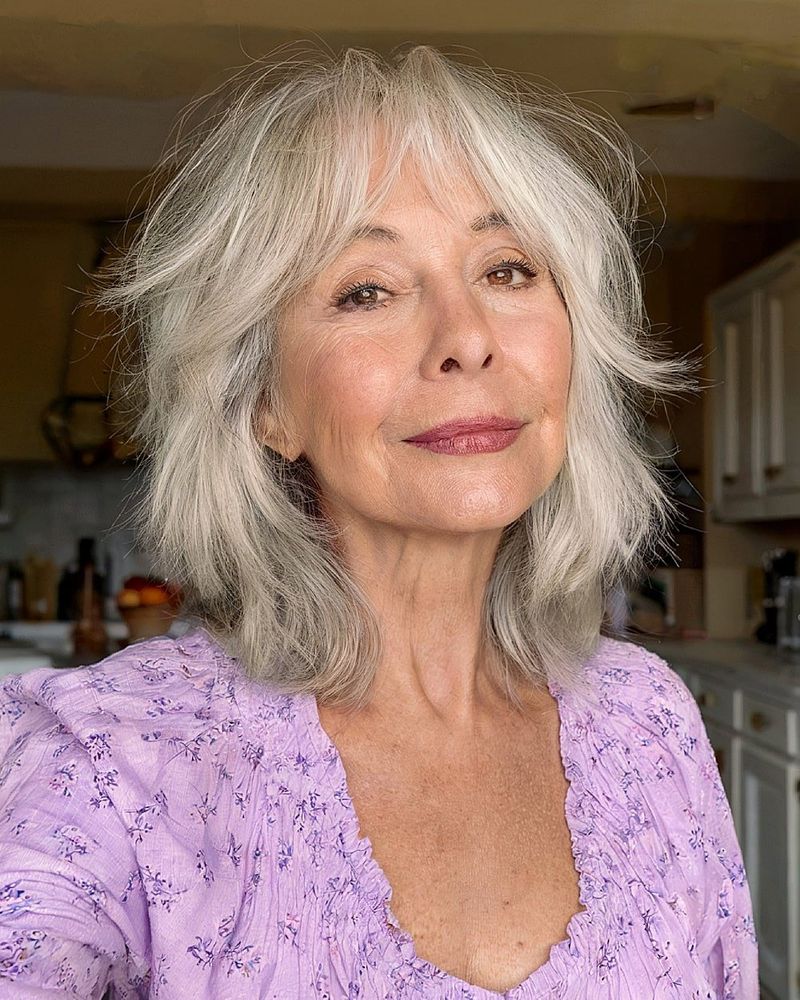 Tousled Bob Shag