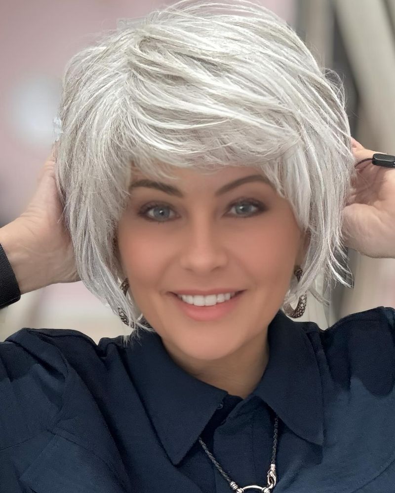 Feathered Pixie Cut