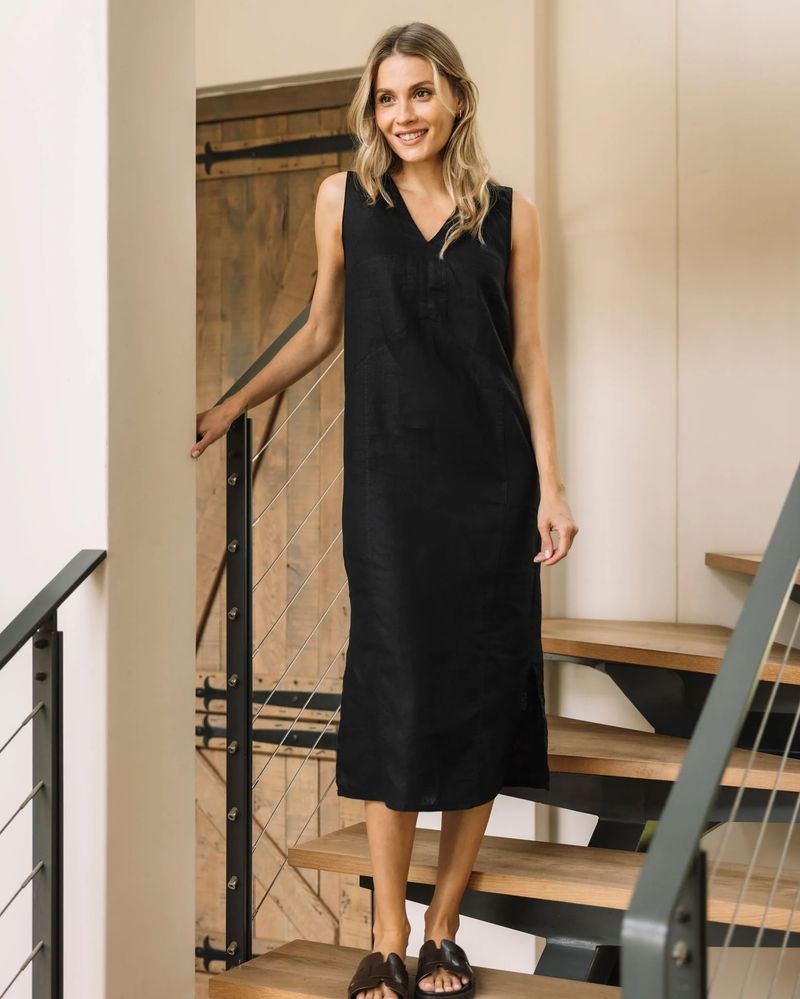 Sleeveless Sheath Dress: The Layering Foundation
