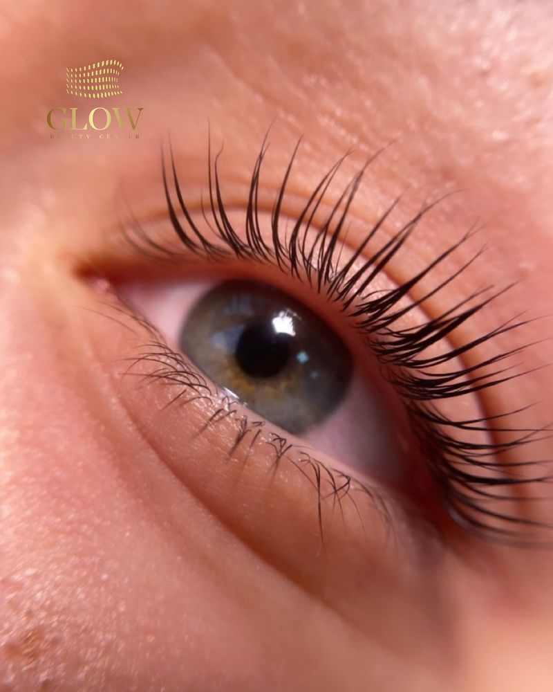 Subtle Glow and Defined Lashes