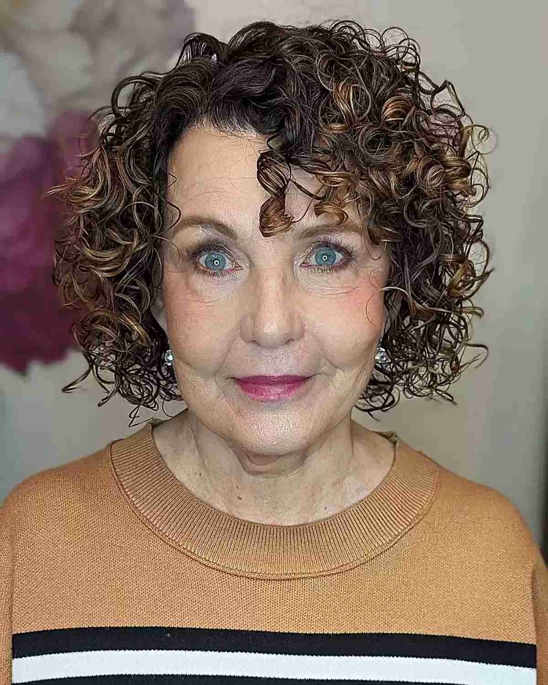 Defined Ringlet Bob