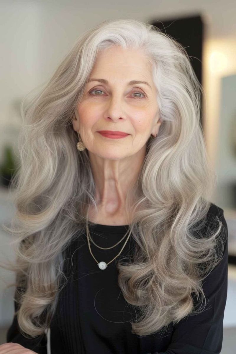 Silver Layers with Side Part