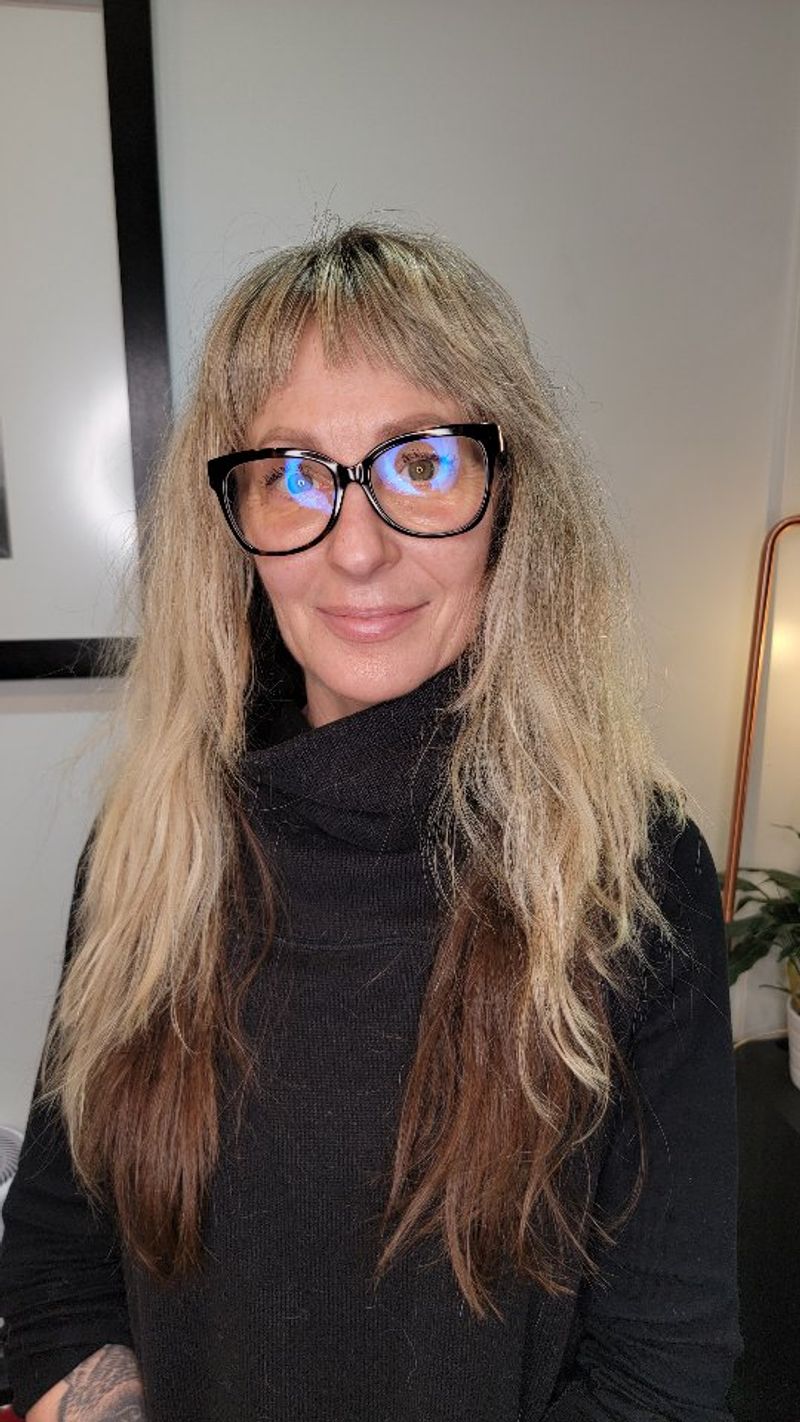 Modern Shag with Curtain Bangs